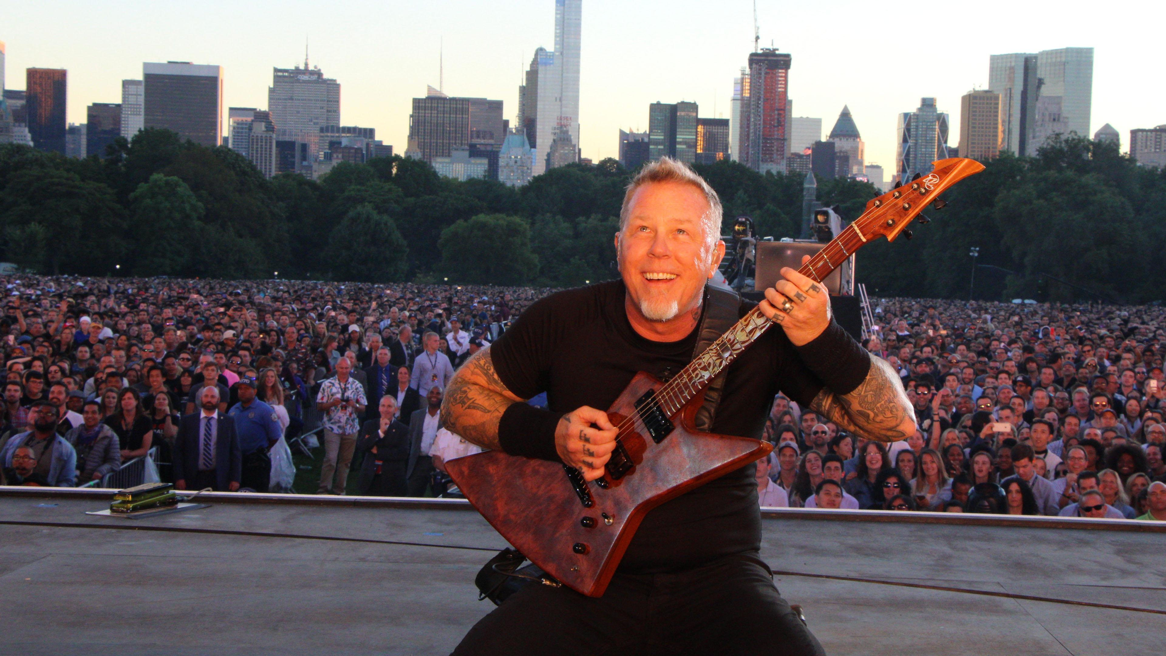 Metallica at Global Citizen Festival at Great Lawn in Central Park
