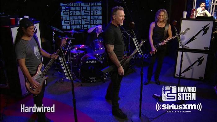 Watch the “Hardwired (Live on The Howard Stern Show)” Video