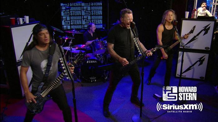 Watch the “Master of Puppets (Live on The Howard Stern Show)” Video