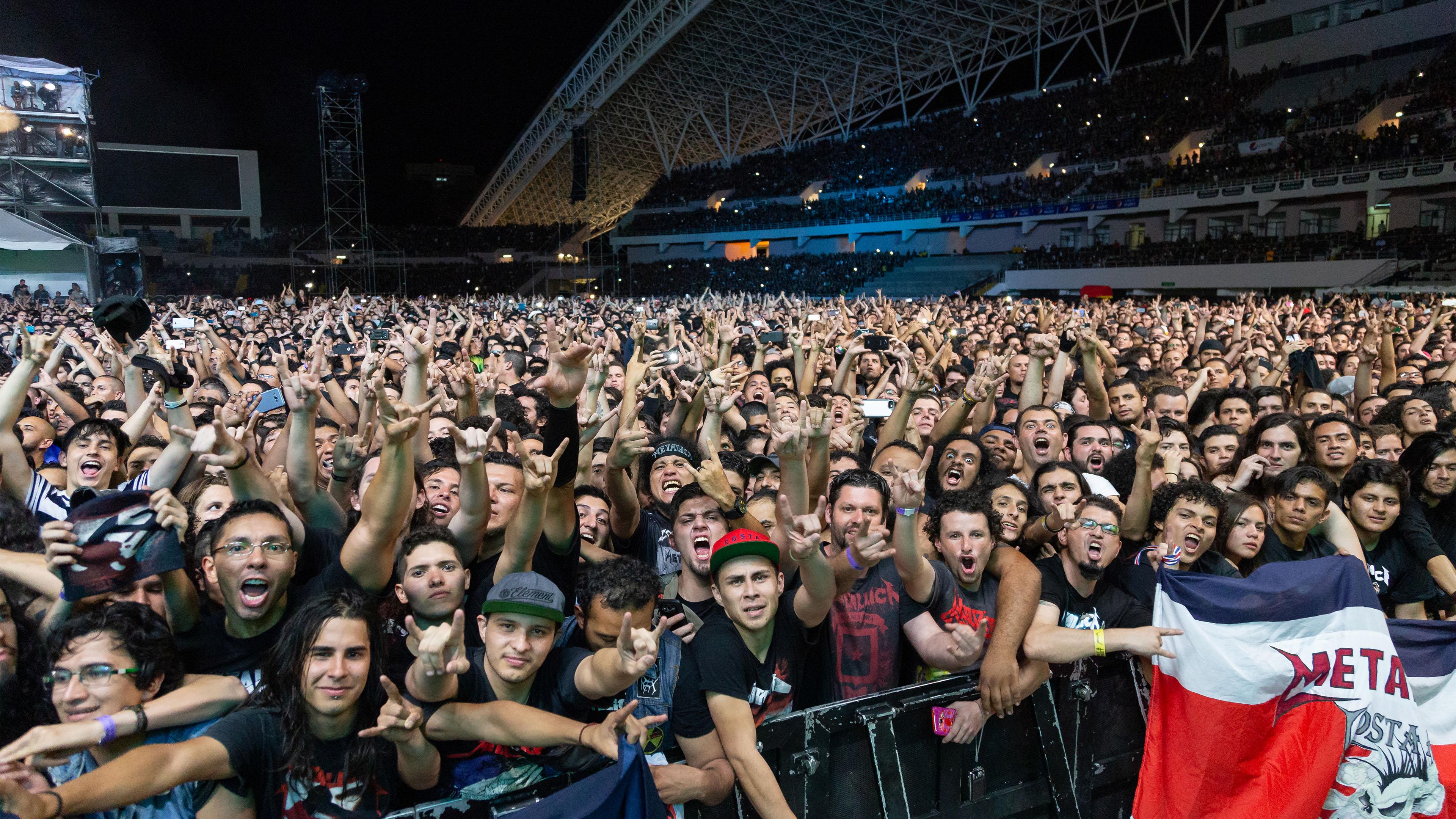 Metallica at Estadio Nacional de Costa Rica in San José, Costa Rica on