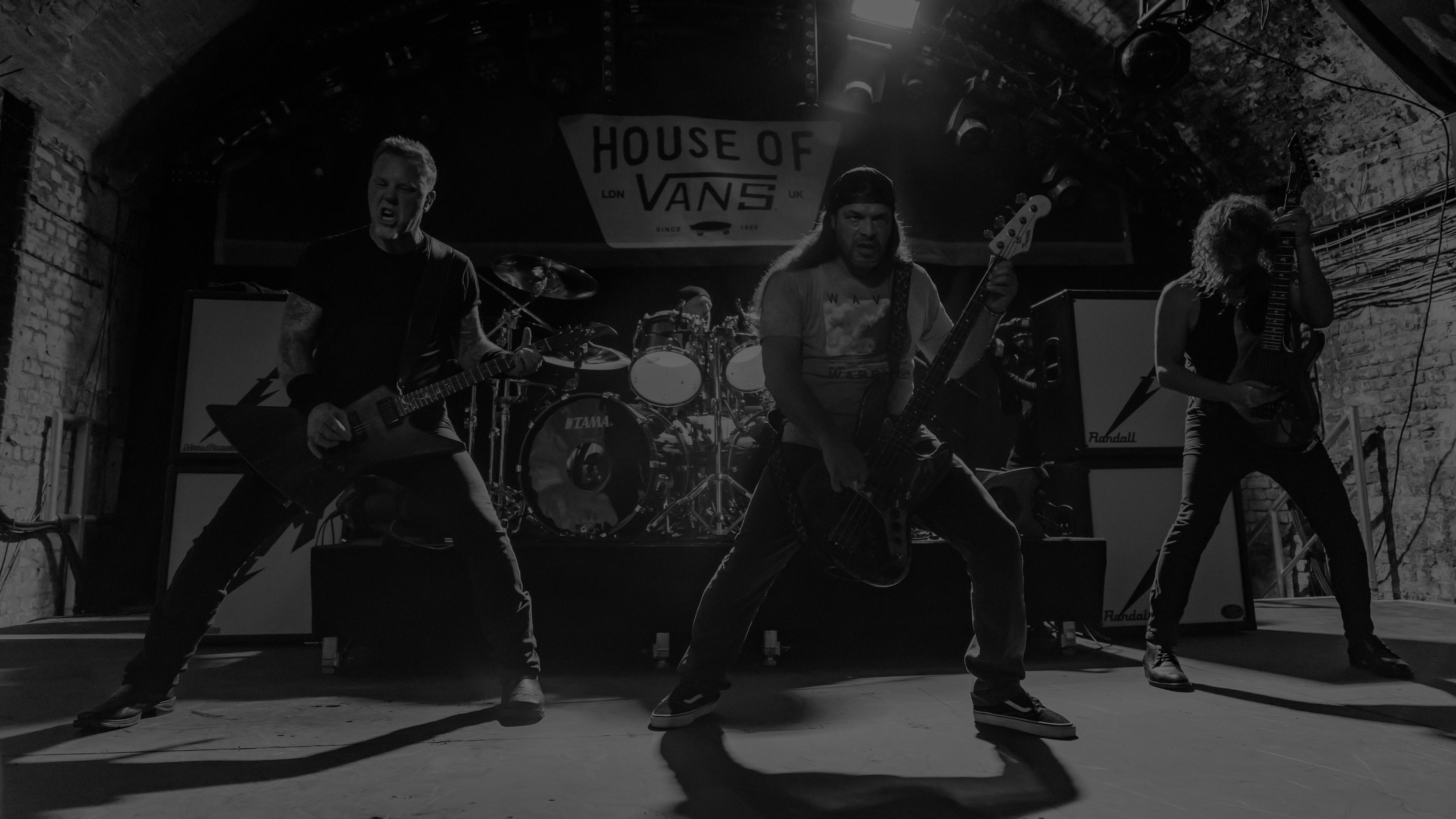 Metallica at House of Vans in London, England on November 18, 2016