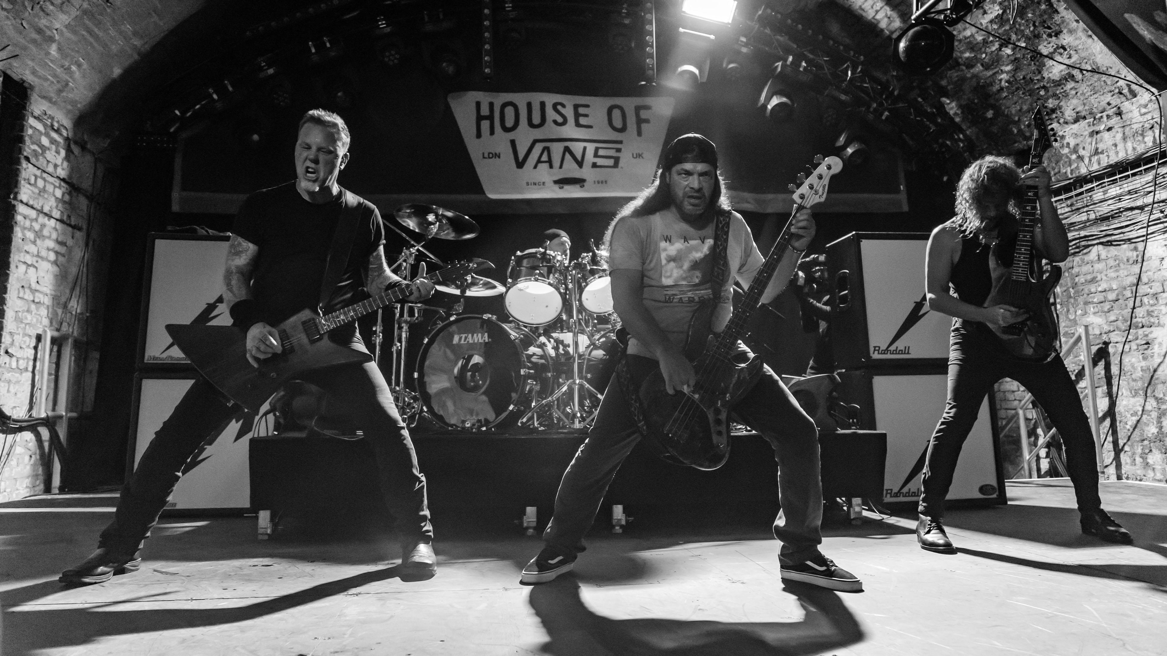 Metallica at House of Vans in London, England on November 18, 2016 ...