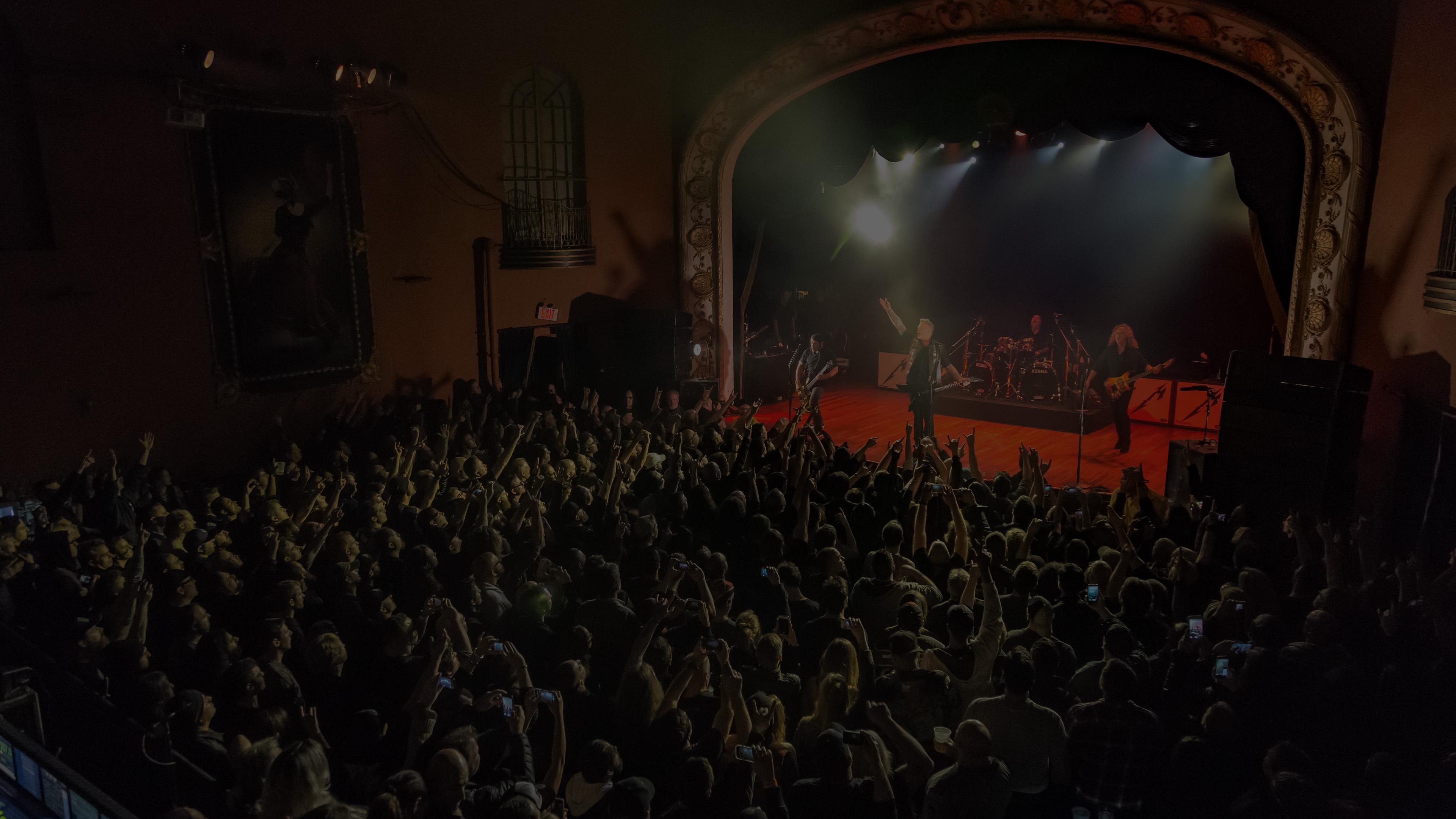 Metallica at The Opera House in Toronto, ON, Canada on November 29, 2016