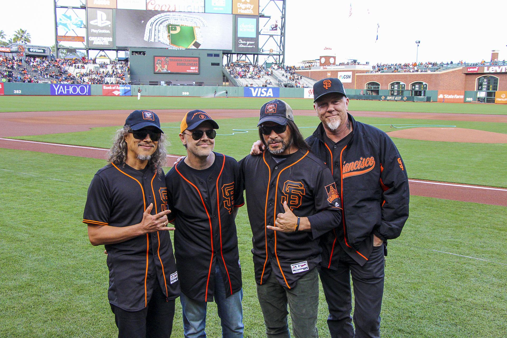 Metallica Video Playlist Metallica Night with the San Francisco Giants