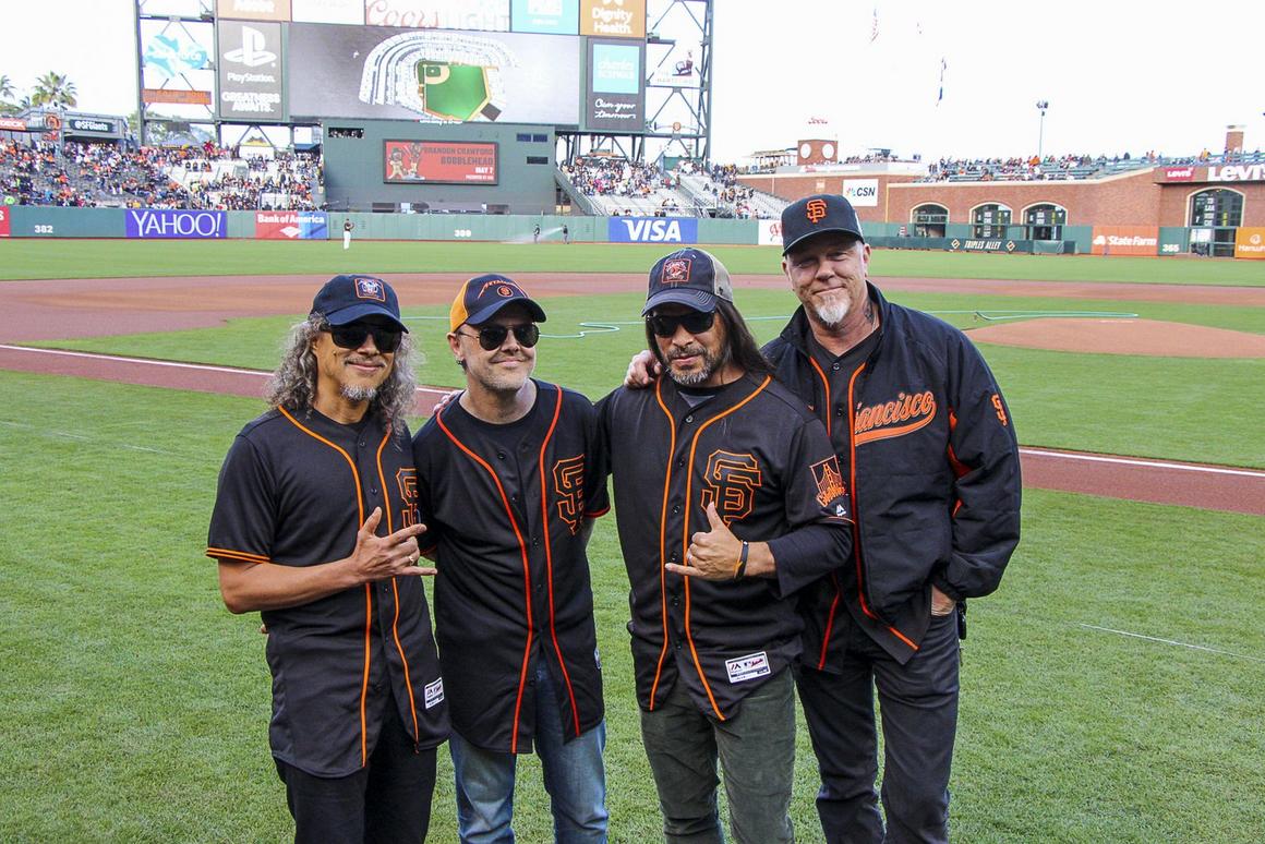 Metallica Night with the San Francisco Giants