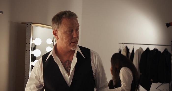 Watch the “The Making of Brioni with Metallica Campaign: James” Video