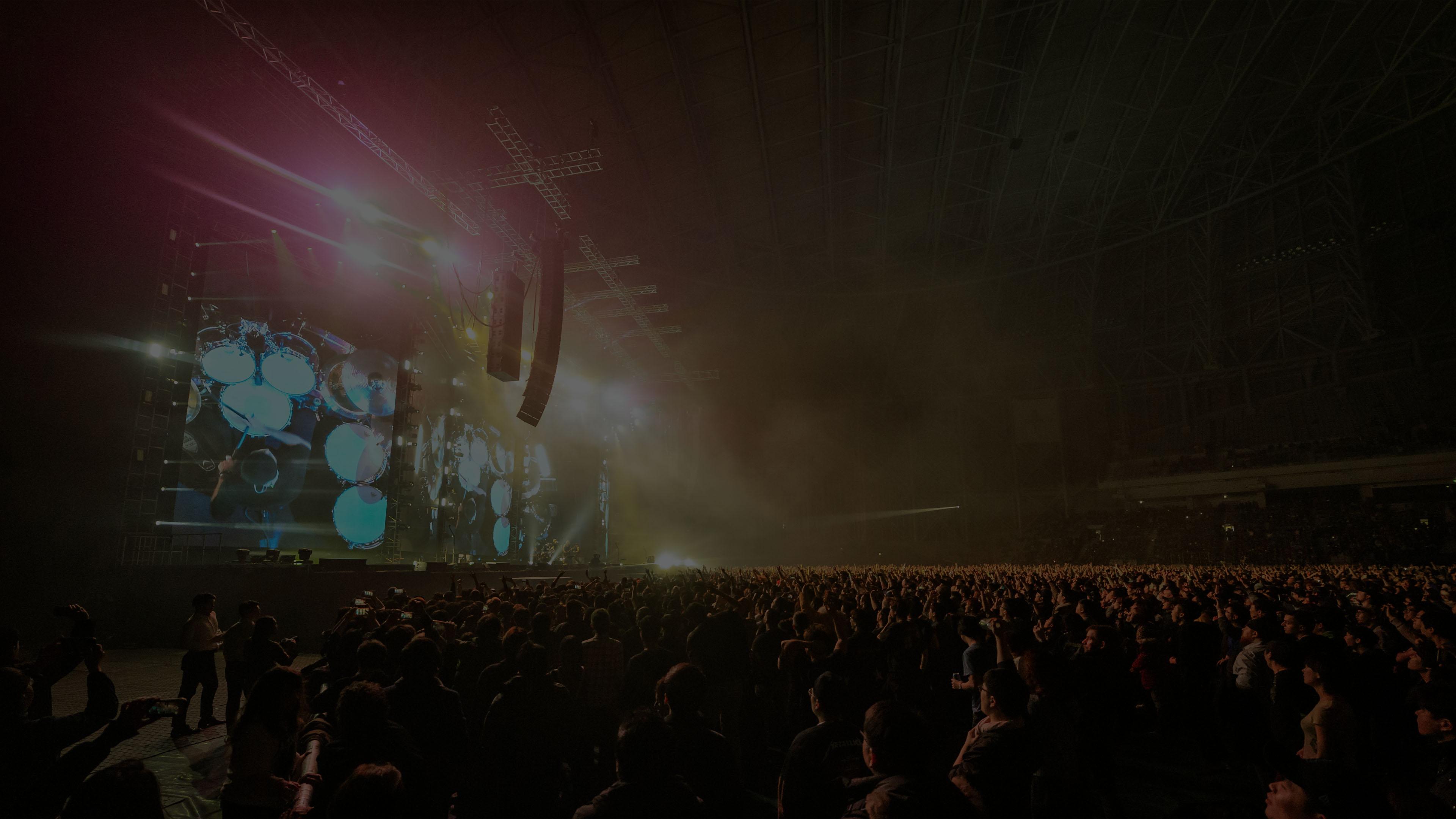 Metallica at Gocheok Sky Dome in Seoul, South Korea on January 11, 2017