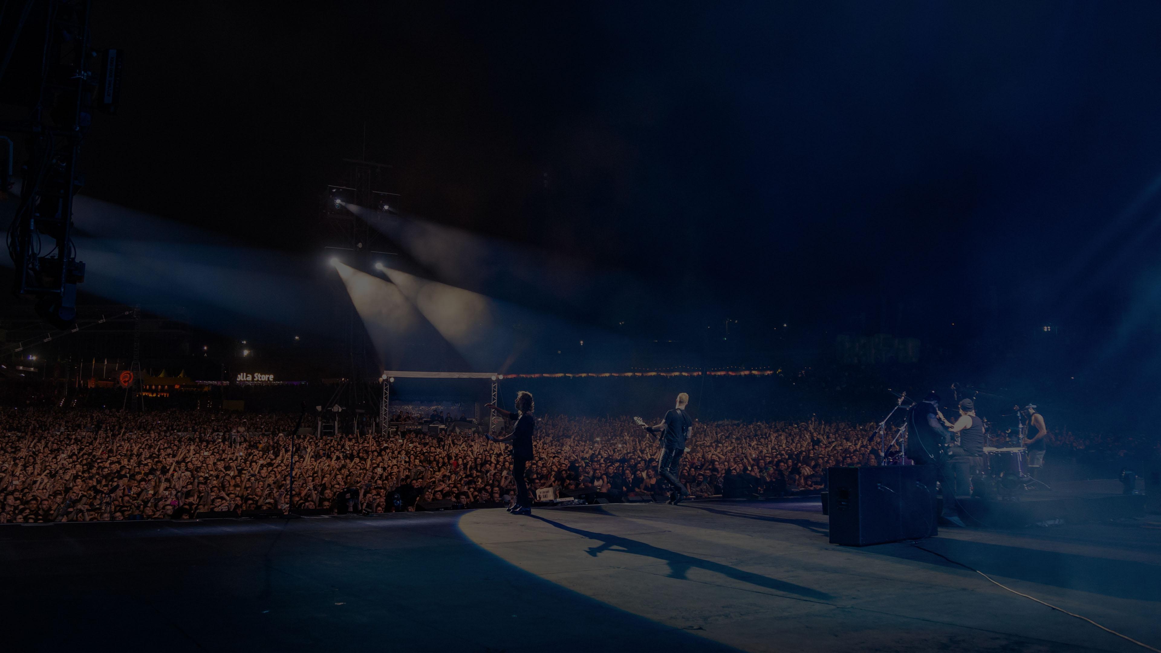 Metallica at Lollapalooza Brasil at Autódromo de Interlagos in São Paulo, Brazil on March 25, 2017