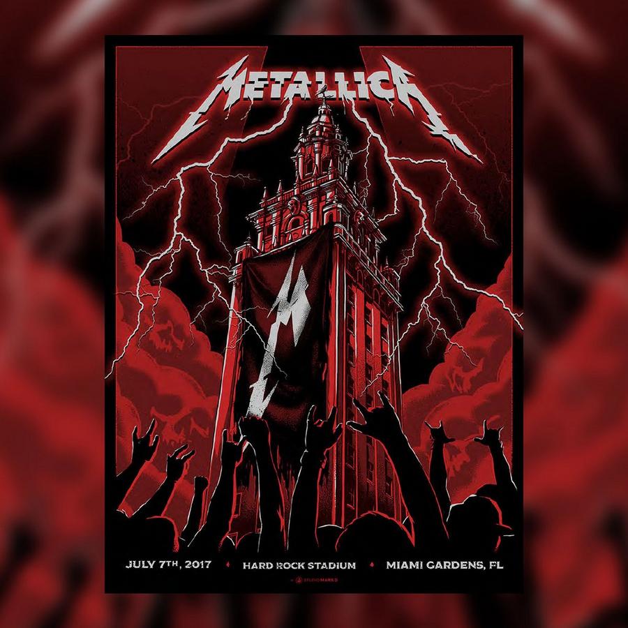 Metallica Concert Poster by Mark5