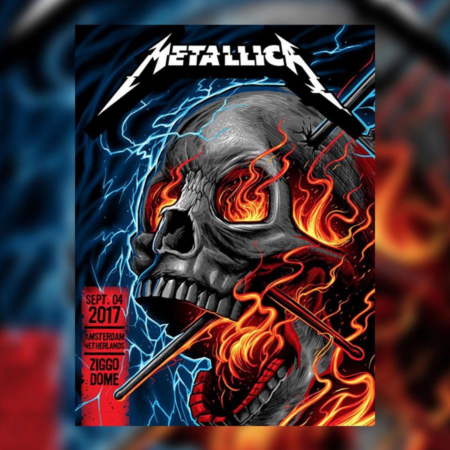 Metallica Concert Poster by Maxx242