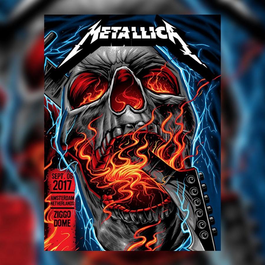 Metallica Concert Poster by Maxx242