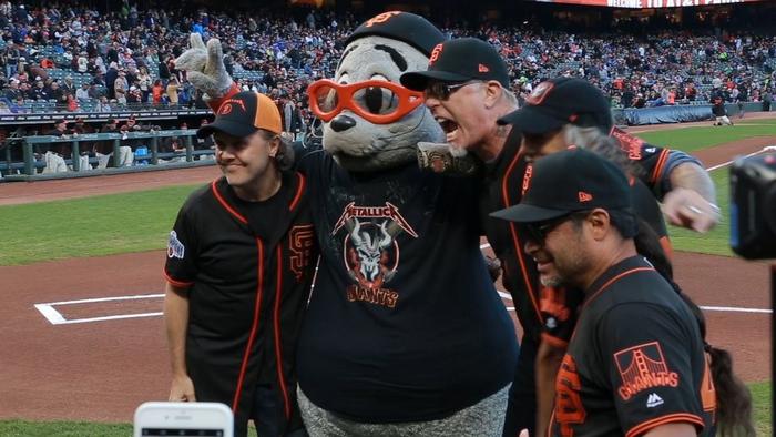 Watch the “The Fifth Annual Metallica Night with the San Francisco Giants” Video
