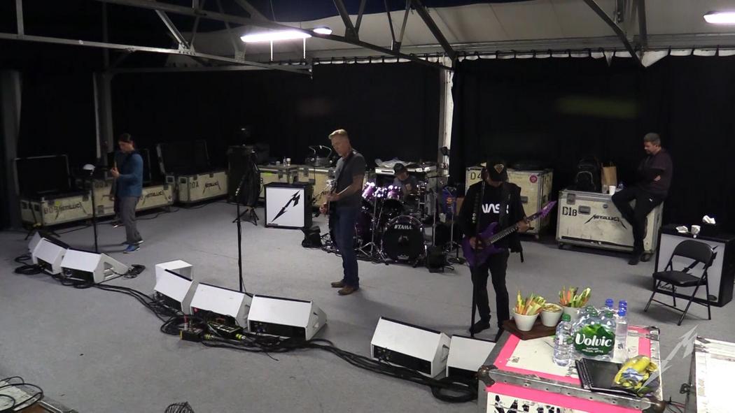 Watch the “Through the Never (Rehearsal) (London, England - October 20, 2017)” Video