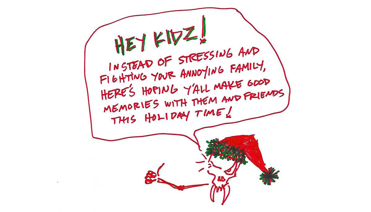 Seasons Greetings From James!