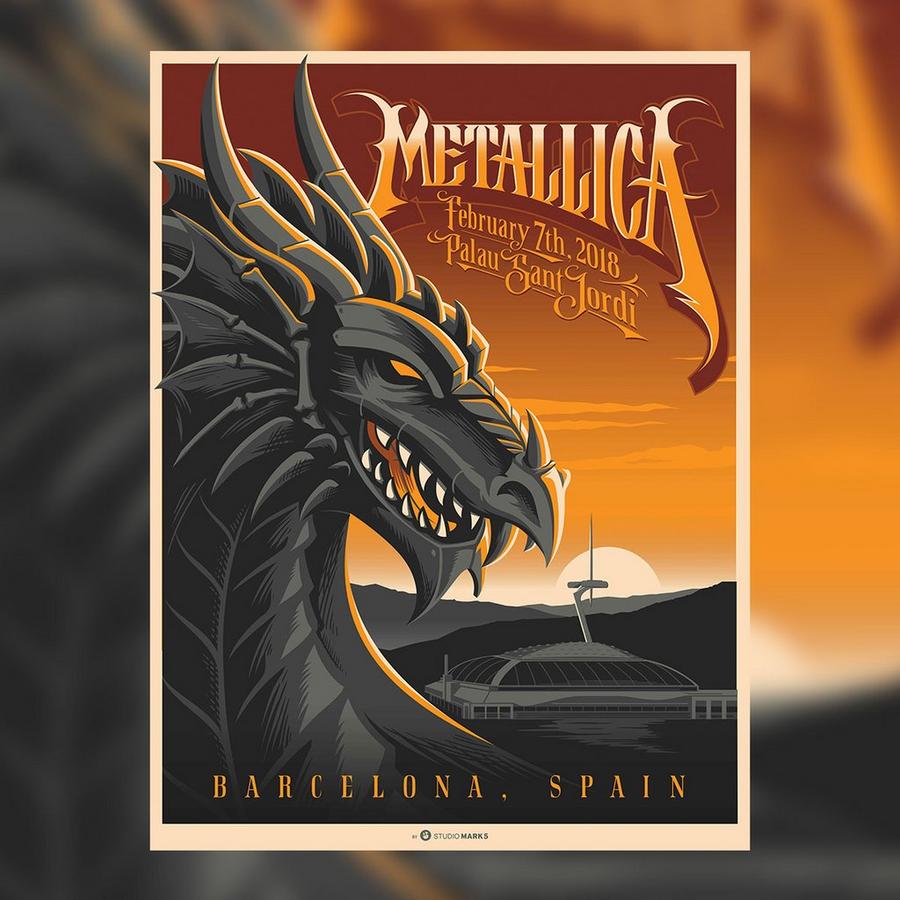 Metallica Concert Poster by Mark5