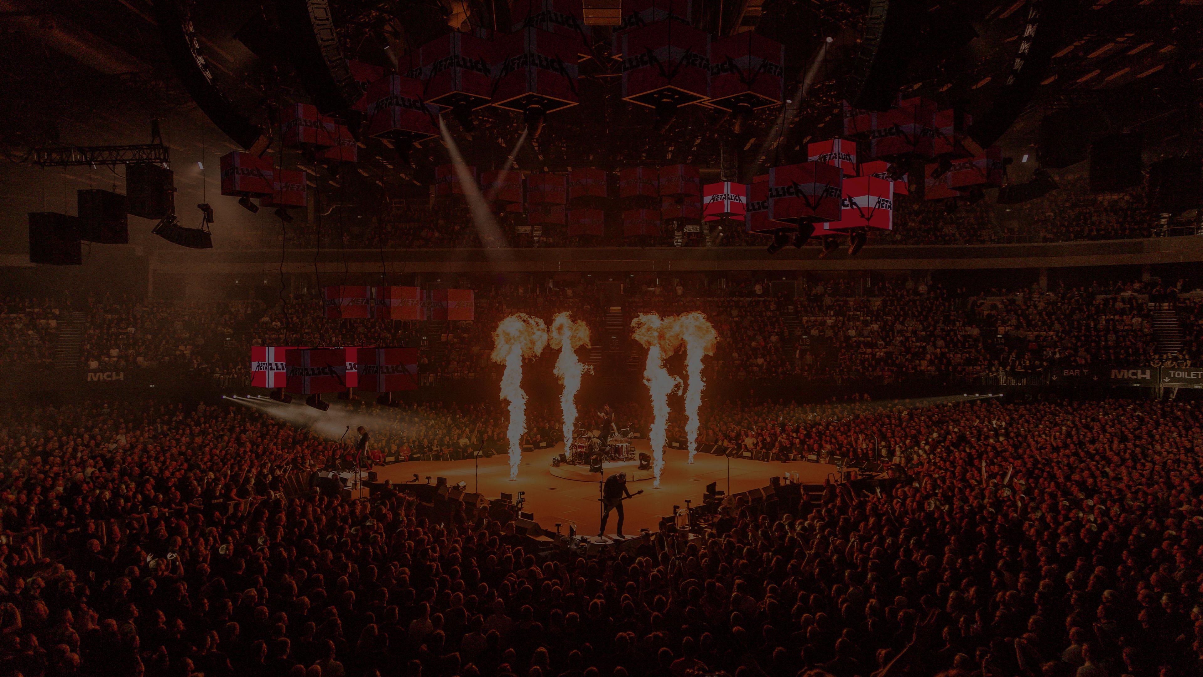 Metallica at Jyske Bank Boxen in Herning, Denmark on March 27, 2018