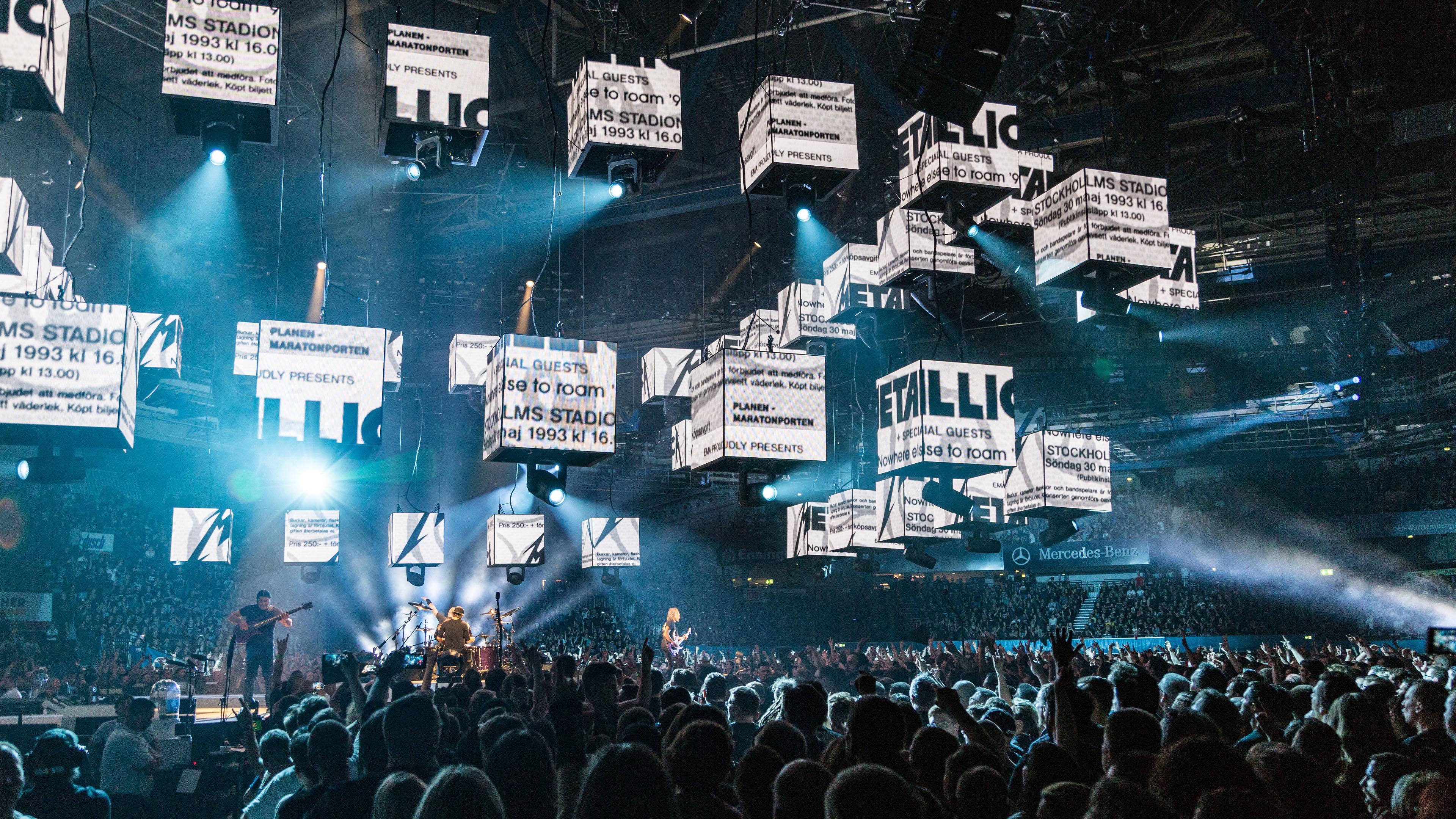 Metallica at Hanns-Martin-Schleyer-Halle in Stuttgart, Germany on