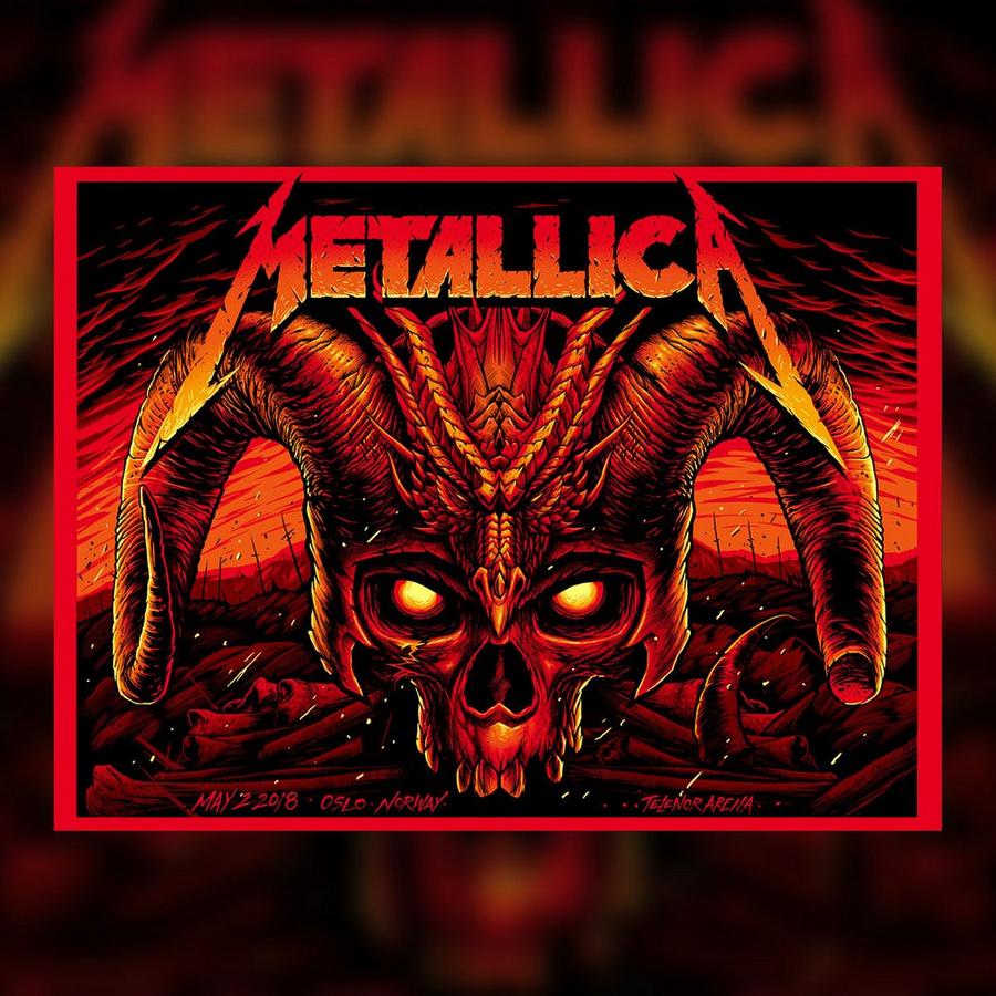 Metallica Concert Poster by Maxx242