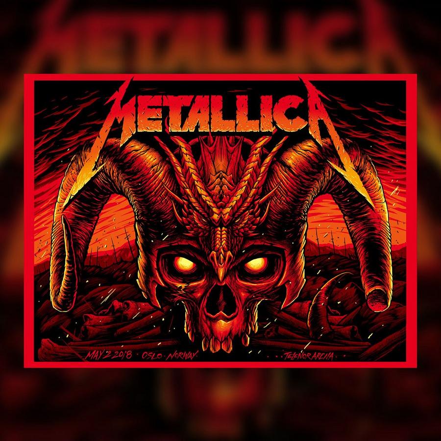 Metallica Concert Poster by Maxx242