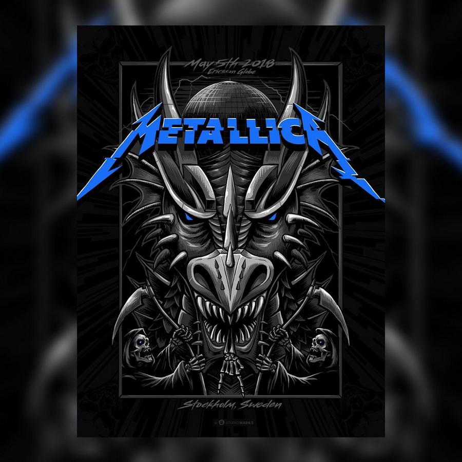 Metallica Concert Poster by Mark5