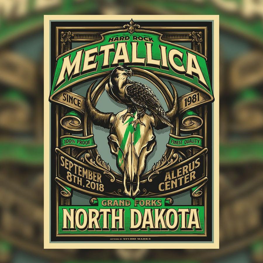 Metallica Concert Poster by Mark5
