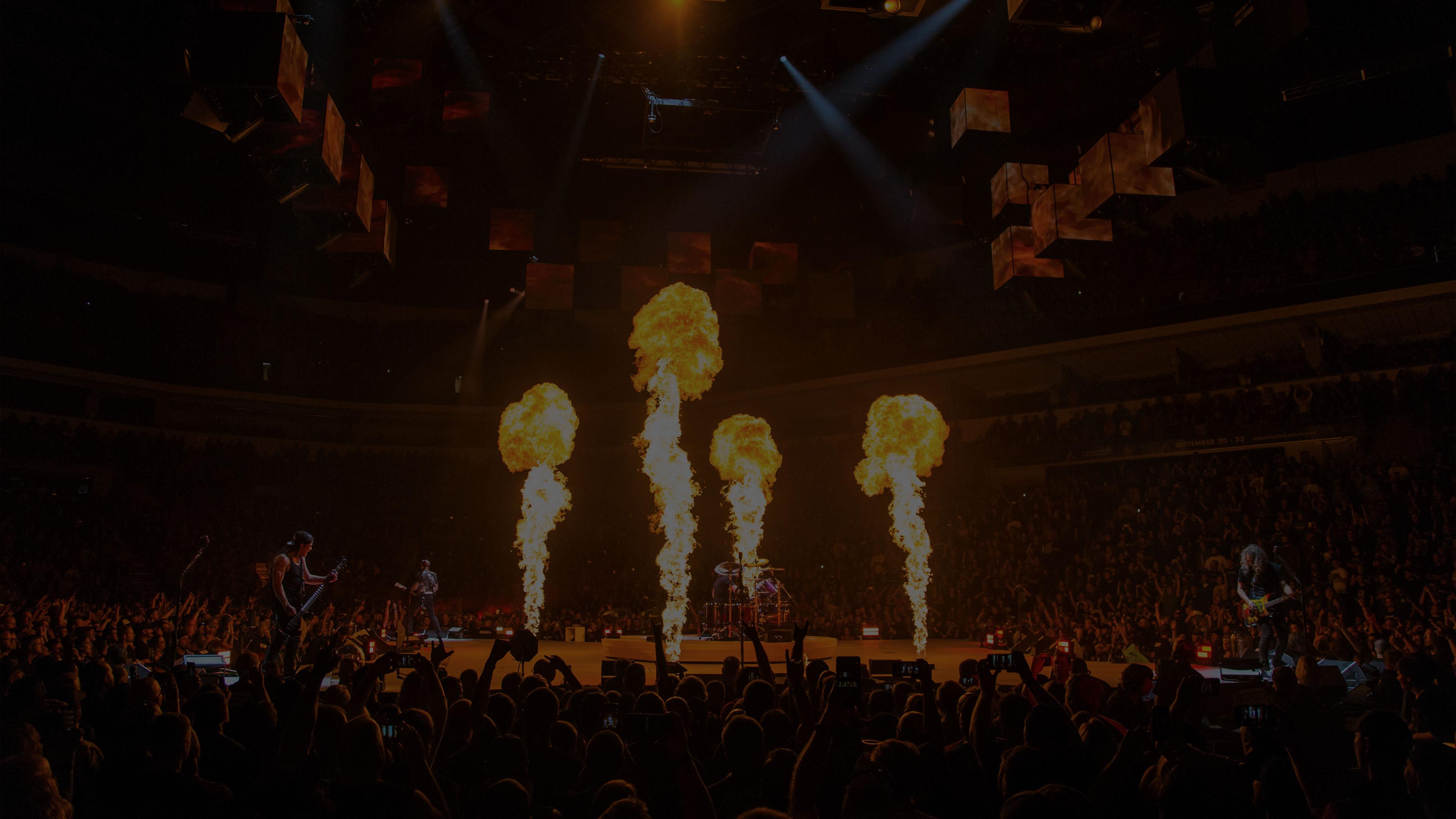 Metallica at Denny Sanford Premier Center in Sioux Falls, SD on September 11, 2018