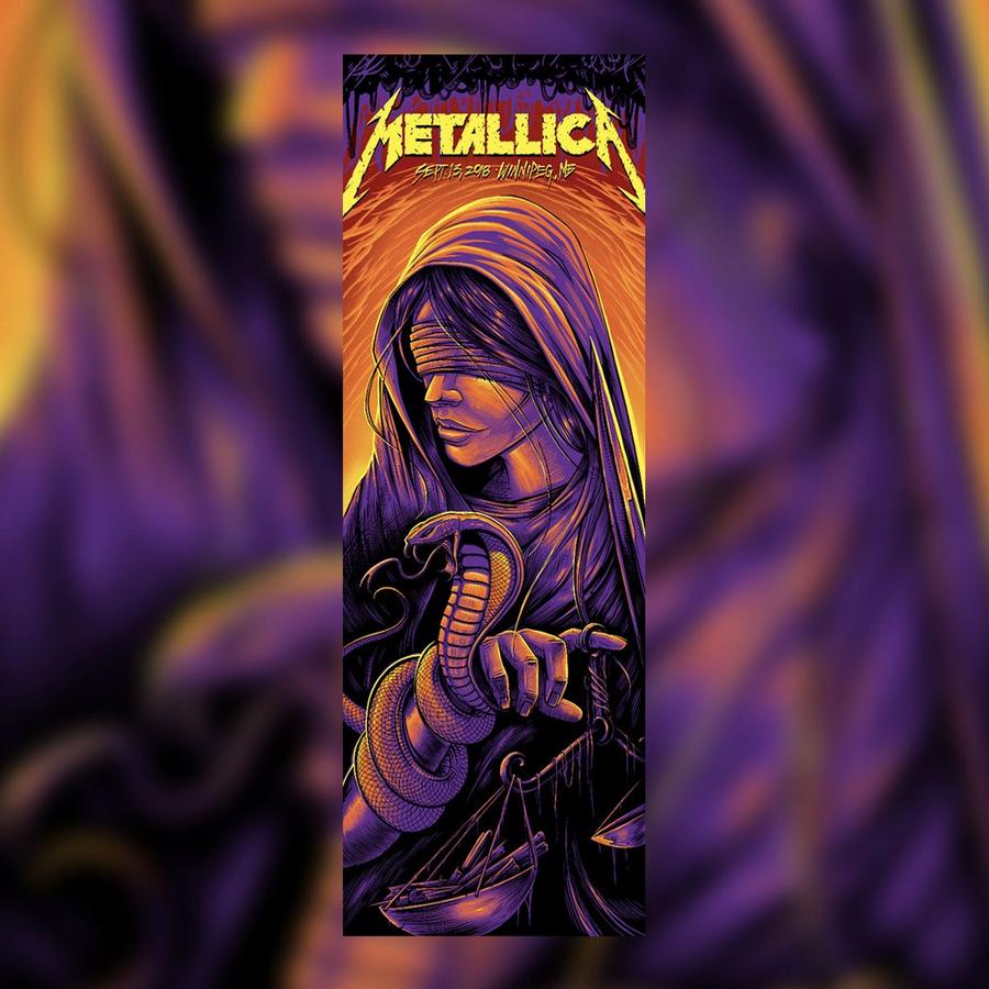 Metallica Concert Poster by Maxx242