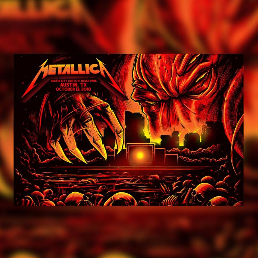 Metallica Concert Poster by Maxx242