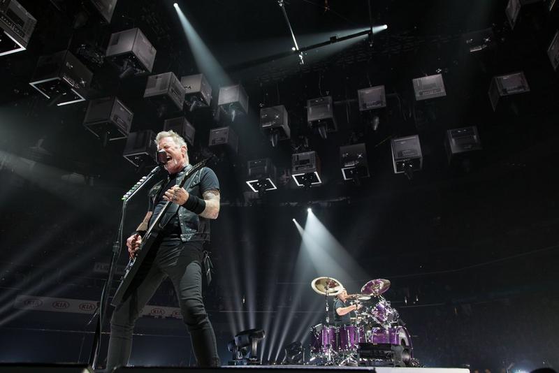 Metallica at Spectrum Center in Charlotte, NC on October 22, 2018