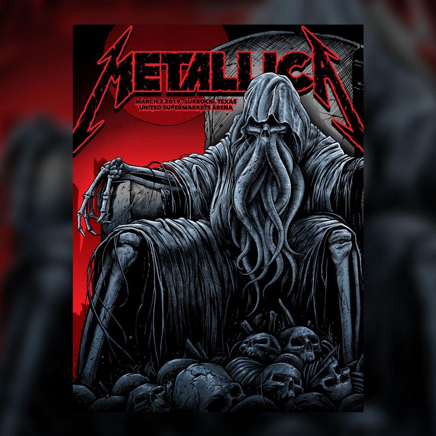 Metallica Concert Poster by Maxx242