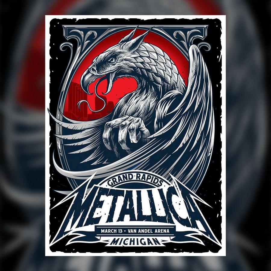 Metallica Concert Poster by Maxx242