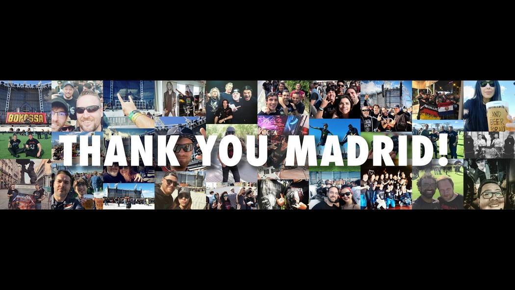 Watch the “Thank You, Madrid!” Video