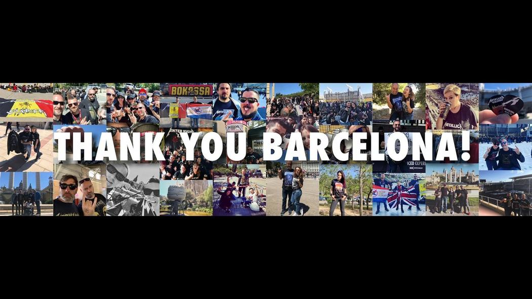 Watch the “Thank You, Barcelona!” Video