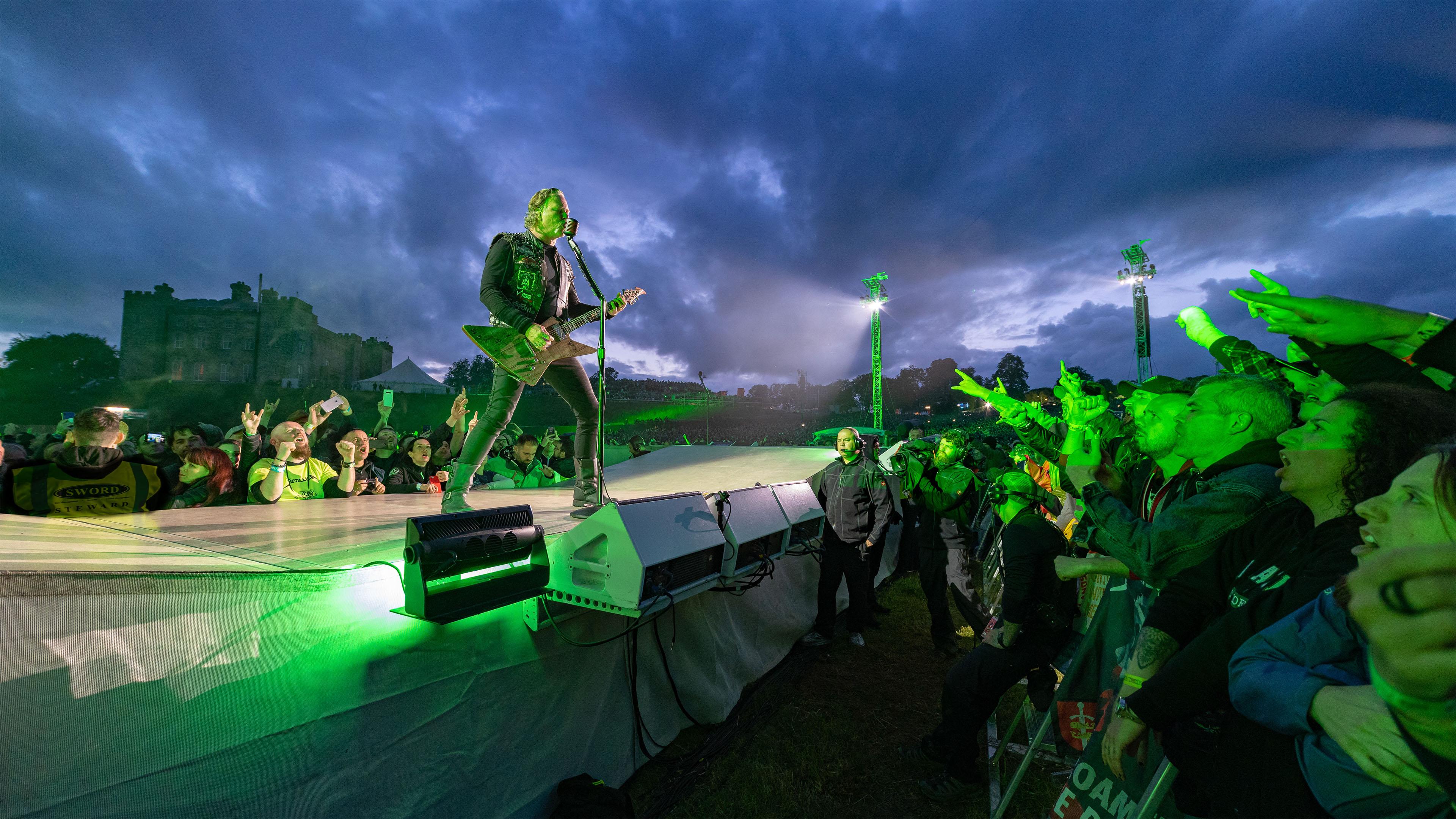 Metallica at Slane Castle in Meath, Ireland on June 8, 2019