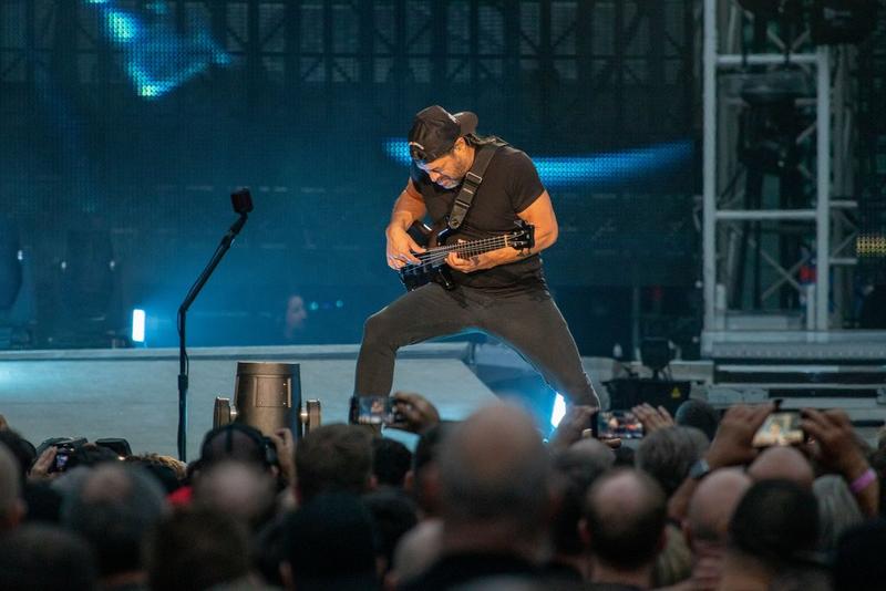 Metallica at Twickenham Stadium in London, England on June 20, 2019 ...