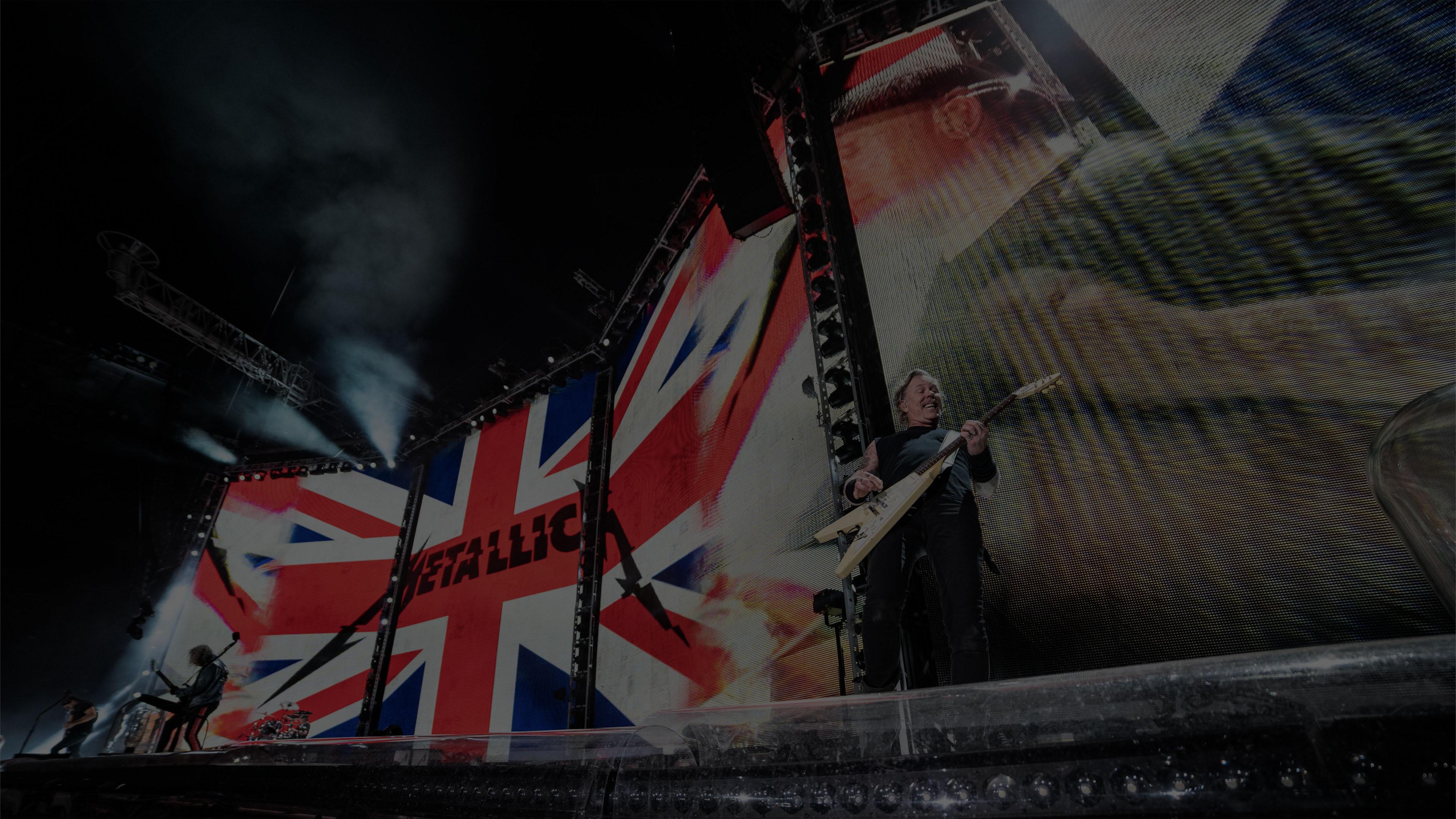 Metallica at Twickenham Stadium in London, England on June 20, 2019