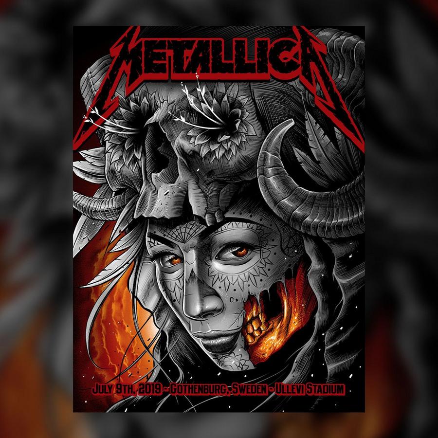 Metallica Concert Poster by Maxx242