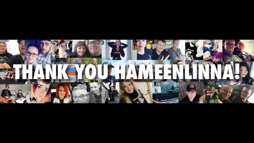 Watch the “Thank You, Hämeenlinna!” Video