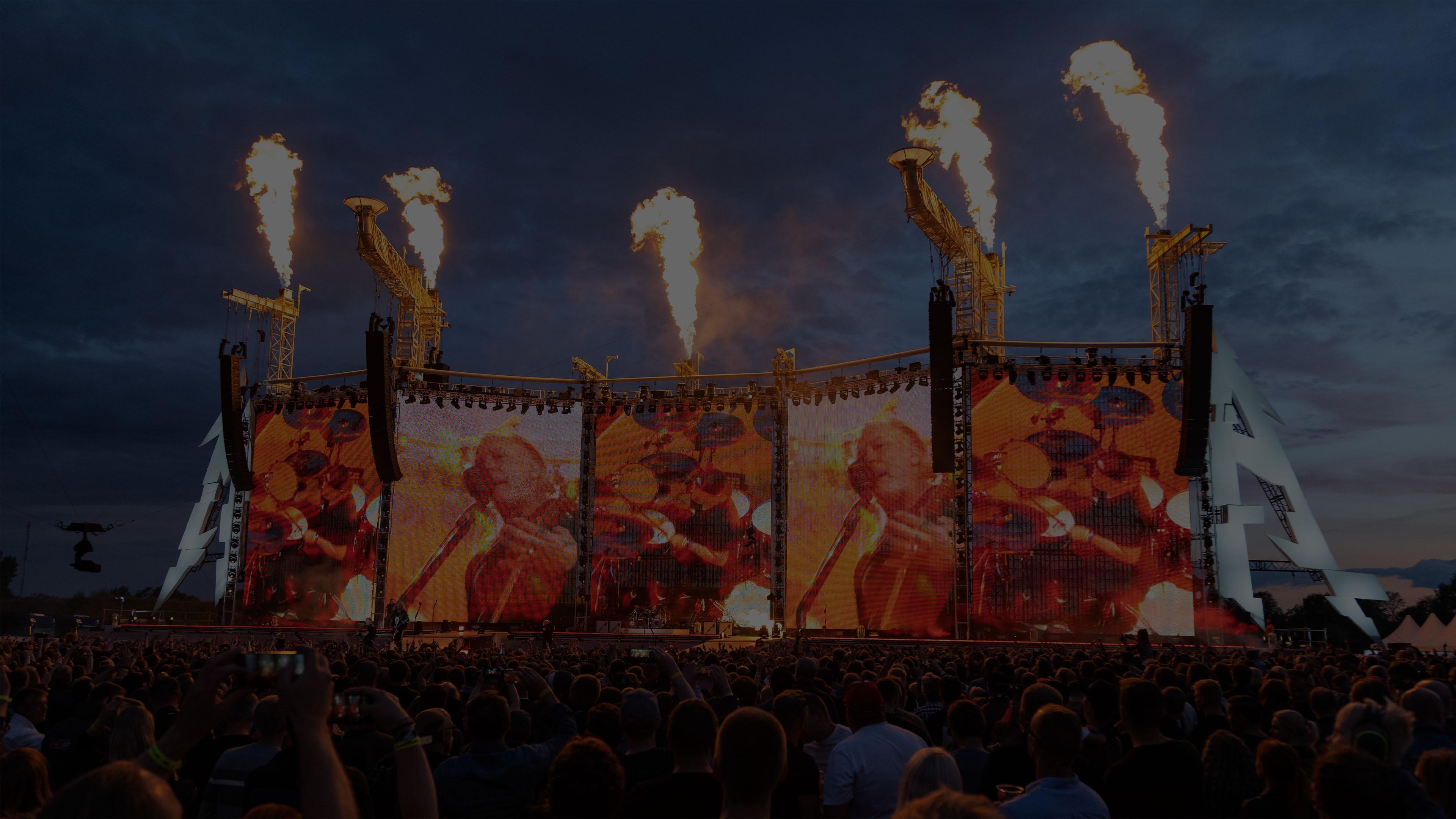 Metallica at Raadi Airfield in Tartu, Estonia on July 18, 2019