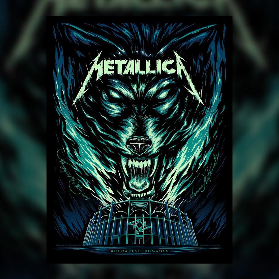 Metallica Concert Poster by Mark5