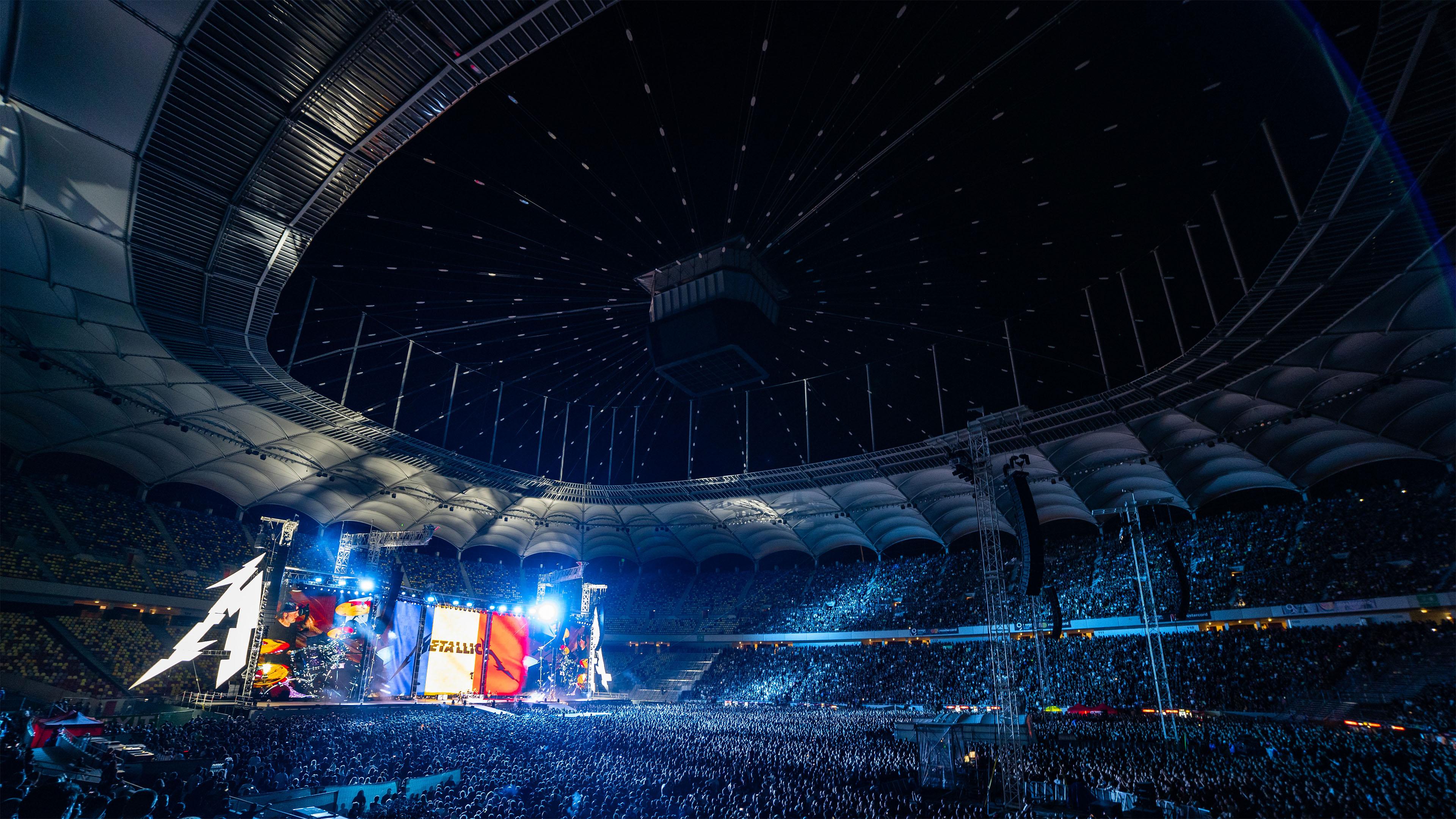 Metallica at Arena Națională in Bucharest, Romania on August 14, 2019