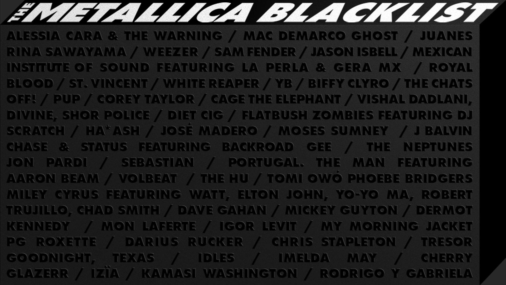 Metallica Video Playlist: The Metallica Blacklist | Metallica.com