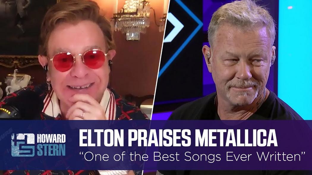 Watch the “Elton John Calls This Metallica Track “One of the Best Songs Ever Written” (The Howard Stern Show - September 9, 2021)” Video