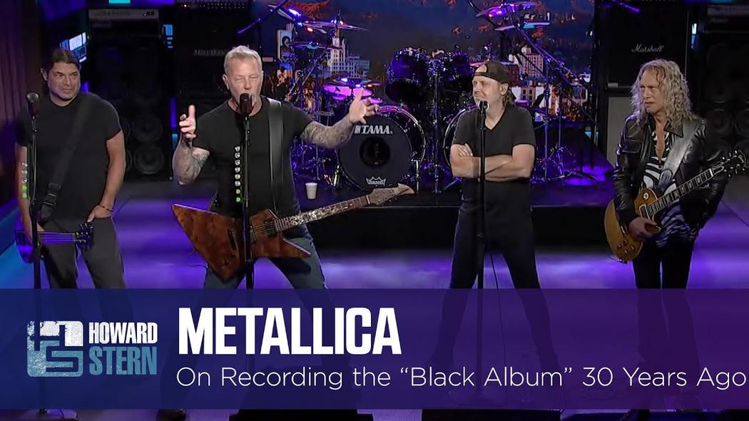 Watch the “Metallica on Recording the “Black Album” 30 Years Ago (The Howard Stern Show - September 9, 2021)” Video