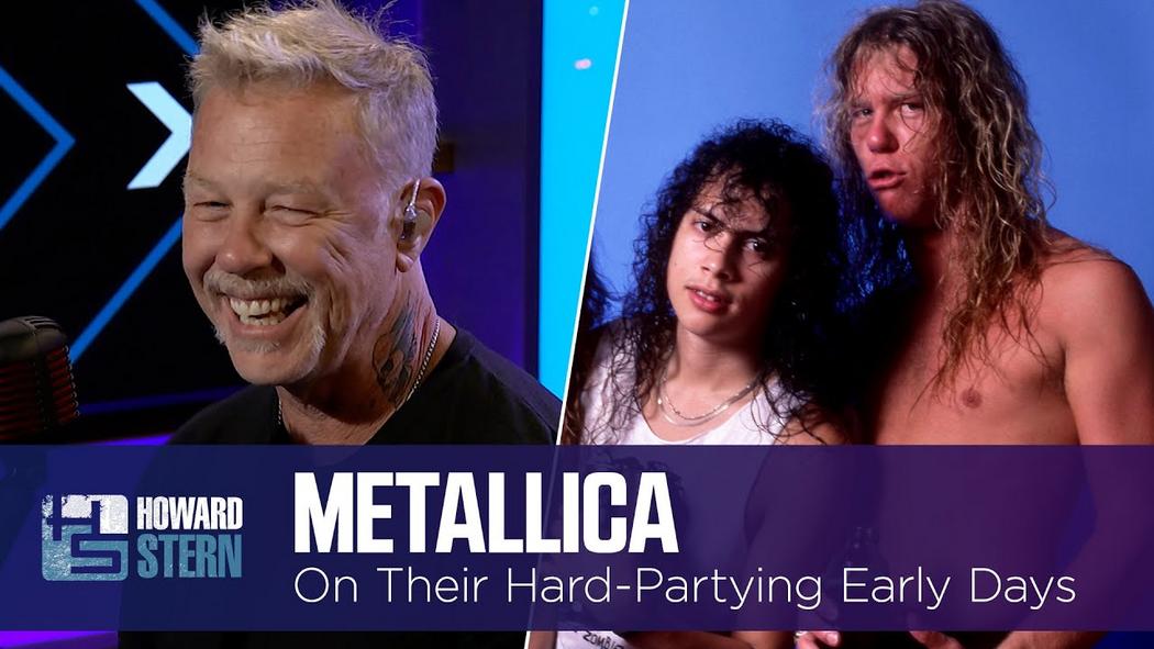 Watch the “Metallica Recalls Hard-Partying Days and Destroying Dressing Rooms (The Howard Stern Show - September 9, 2021)” Video