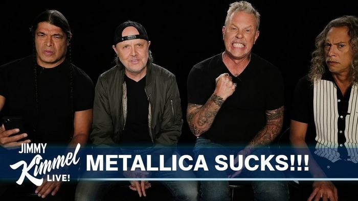 Watch the “Metallica Reads 1-Star Reviews of the Black Album” Video