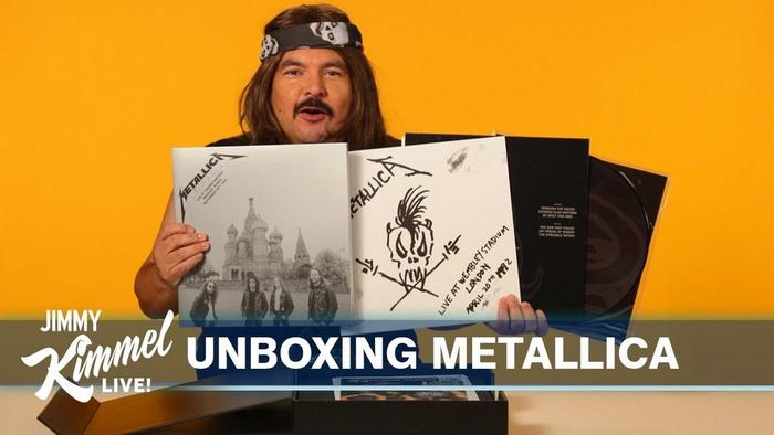 Watch the “Guillermo Unboxes the Metallica Box Set” Video