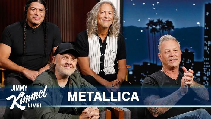 Watch the “Jimmy Kimmel’s Interview with Metallica” Video