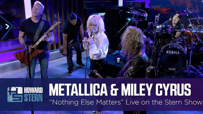 Watch the “Nothing Else Matters (w/ Miley Cyrus on The Howard Stern Show - September 9, 2021)” Video