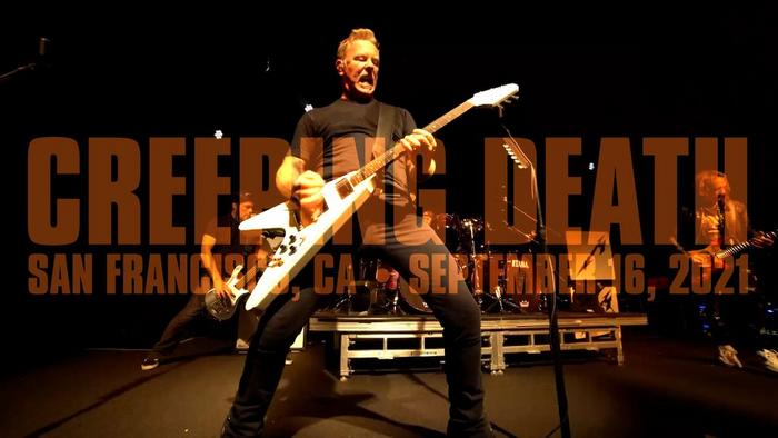 Watch Metallica perform "Creeping Death" in San Francisco
